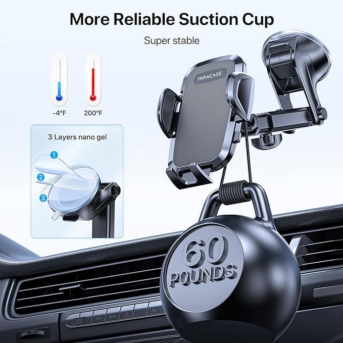 Multifunctional Car Dashboard Mobile Phone Holder Zaavio®