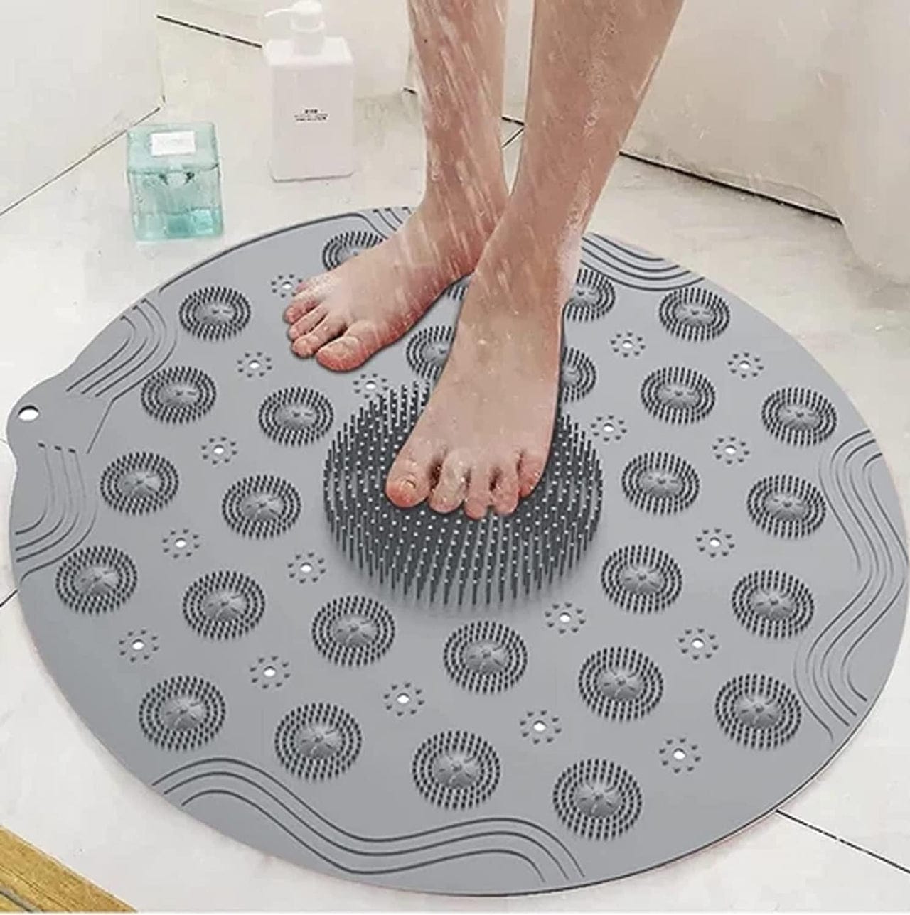 Non Slip Bath Mat Zaavio®️