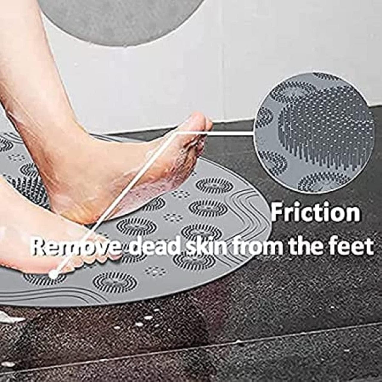 Non Slip Bath Mat Zaavio®️