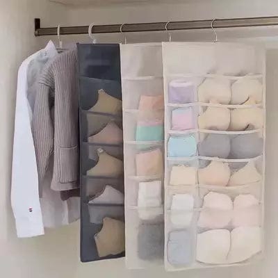 Organizers Double Sided Closet Hanging Organizer Zaavio®