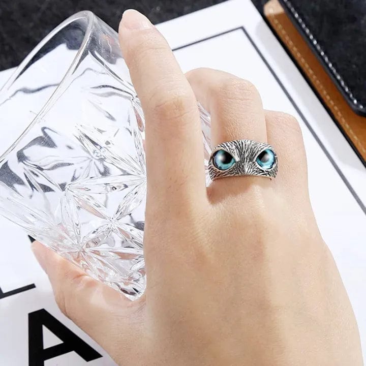 Other Attractive Silver Plated Owl Ring jxmalls
