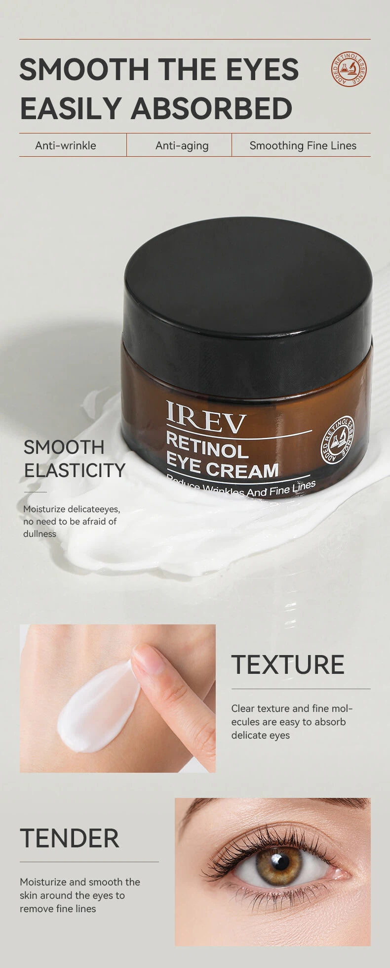 IREV Retinol Eye Cream (Pack of 2)