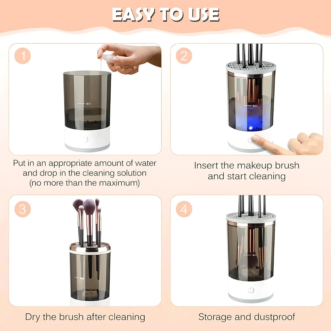 3 in 1 Electric Make Up Brush Cleaner