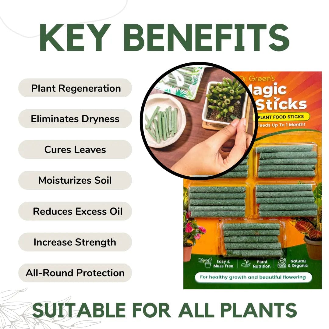 Plant Fertilizer Grow Plants Natural And Organic Fertilizer For Plants - Growstix™️ - (Pack of 25 Sticks) Growstix™️- (Pack of 50 Sticks) Zaavio®