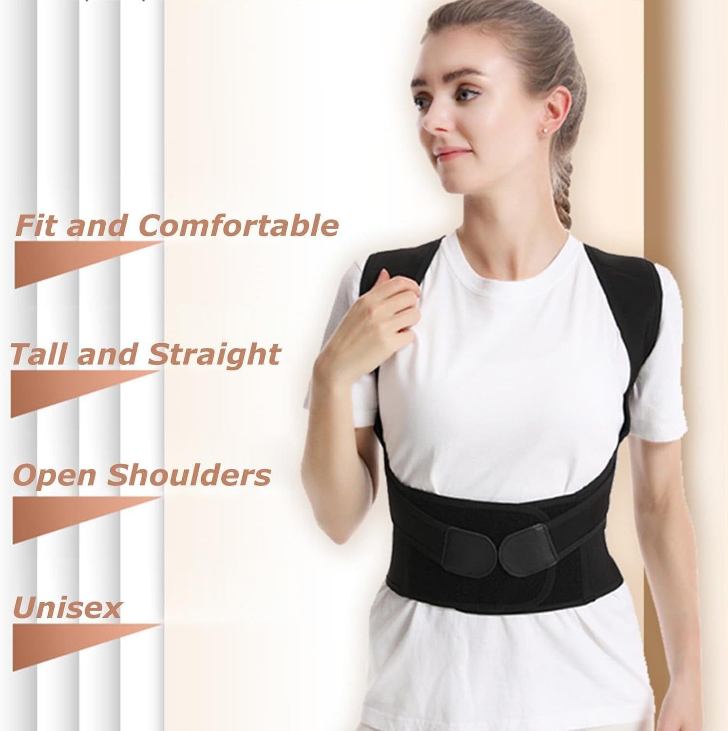 Posture Corrector Back Pain Belt Backbone Ache Supportor Belt - Alignixy™️ Alignixy™️ Zaavio®