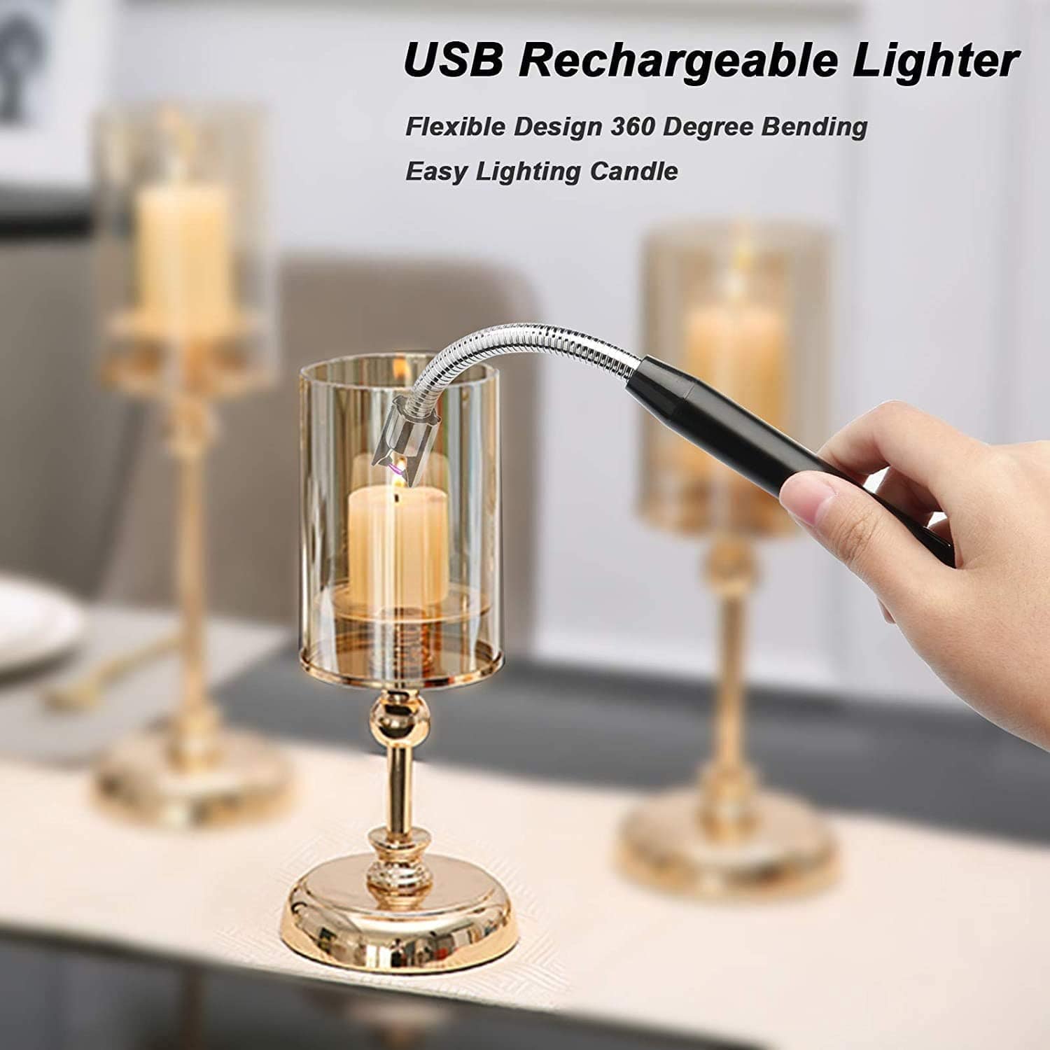 Rechargeable Electric Lighter USB DASHMALL