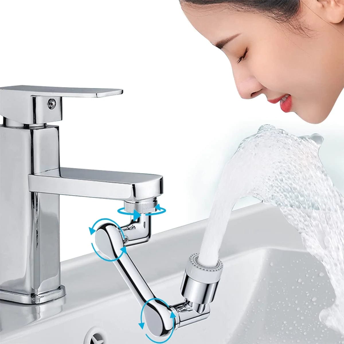 Rotatable Splash Filter Faucet (Buy 1 Get 1 Free) Zaavio®️