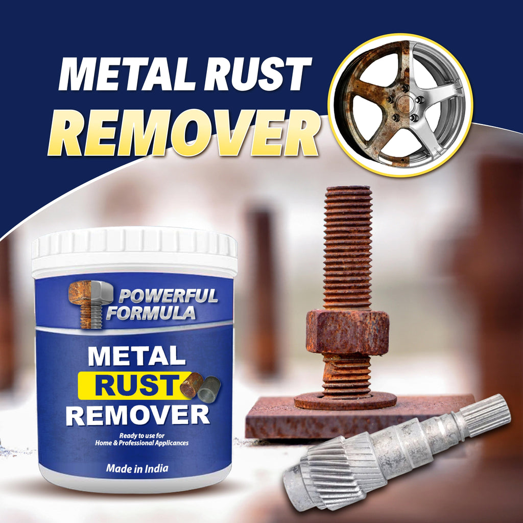 Rust Remover | Rust Remover For Metal Cleaner Steel Rust Remover Rusty Tools - Buy 1 Get 1 Free @ 699₹ - Rust Remover Powerful Rust Remover