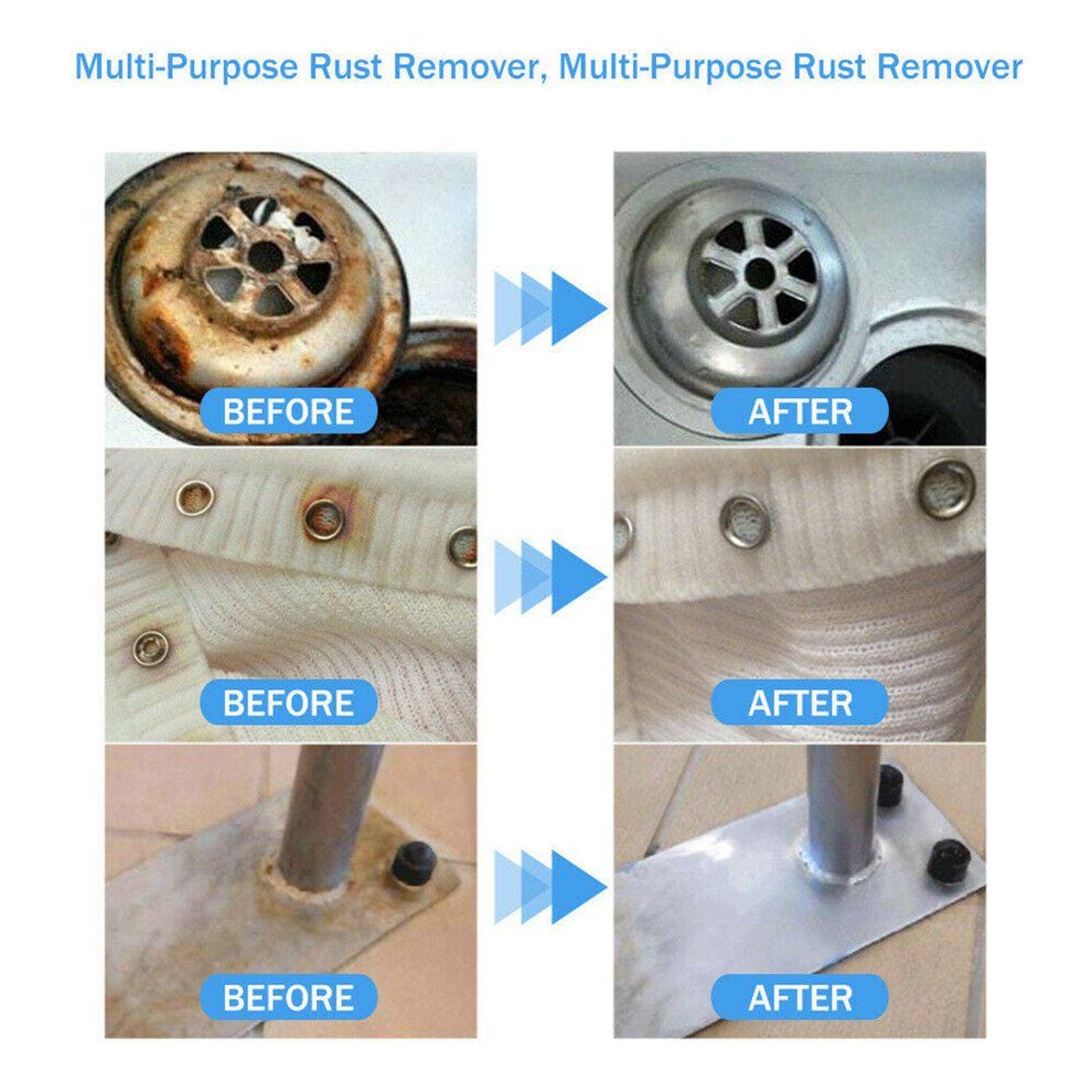 Rust Remover | Rust Remover For Metal Cleaner Steel Rust Remover Rusty Tools - Buy 1 Get 1 Free @ 699₹ - Rust Remover Powerful Rust Remover
