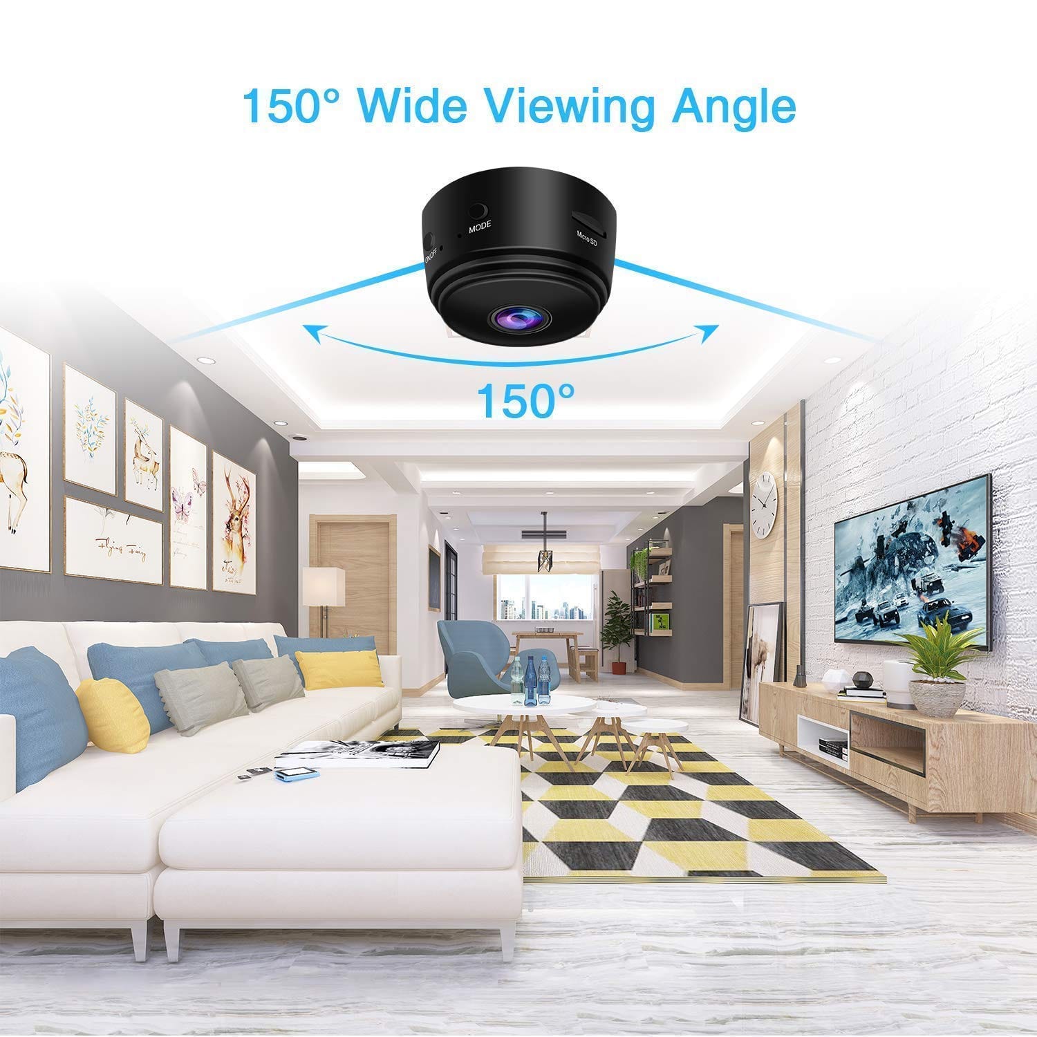 security camera Mini 1080P Wireless Magnetic Camera Zaavio®