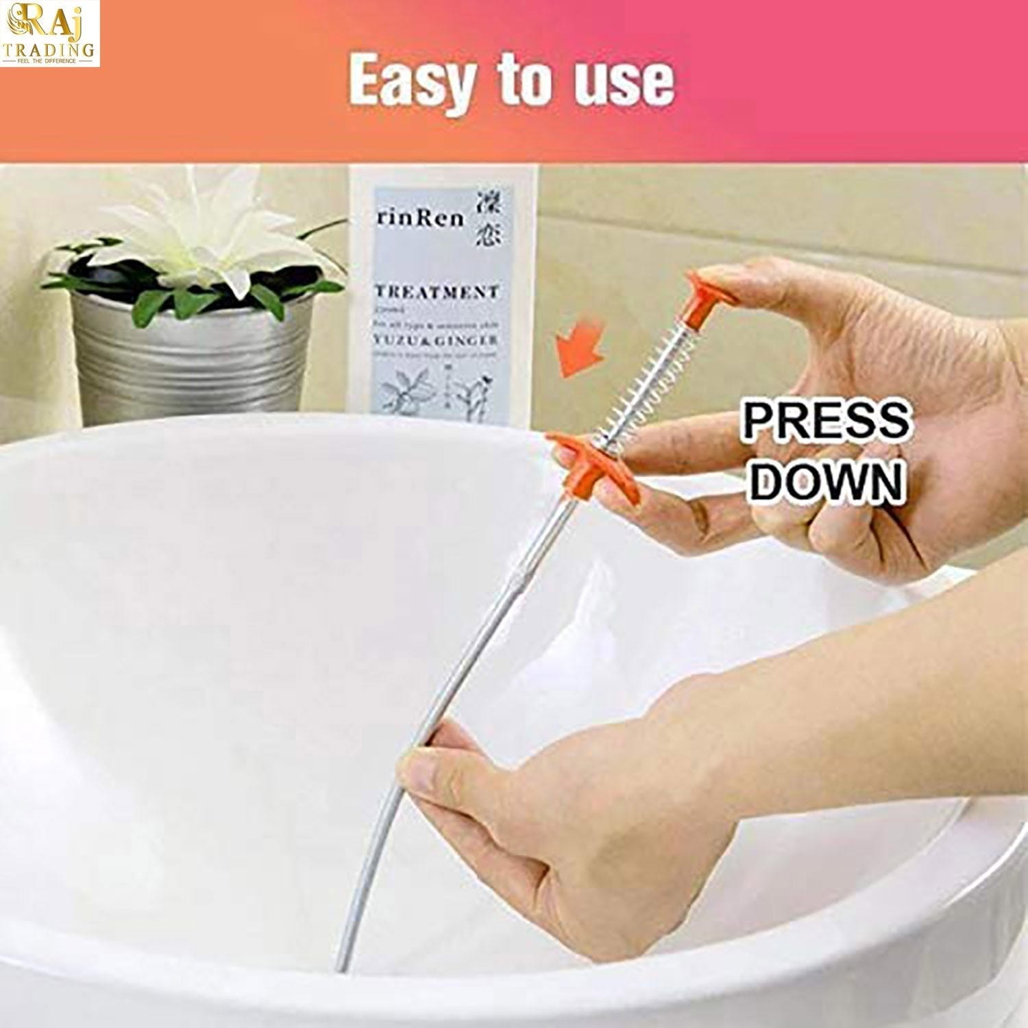 Sewer cleaning hook & No Need For Chemicals Zaavio®
