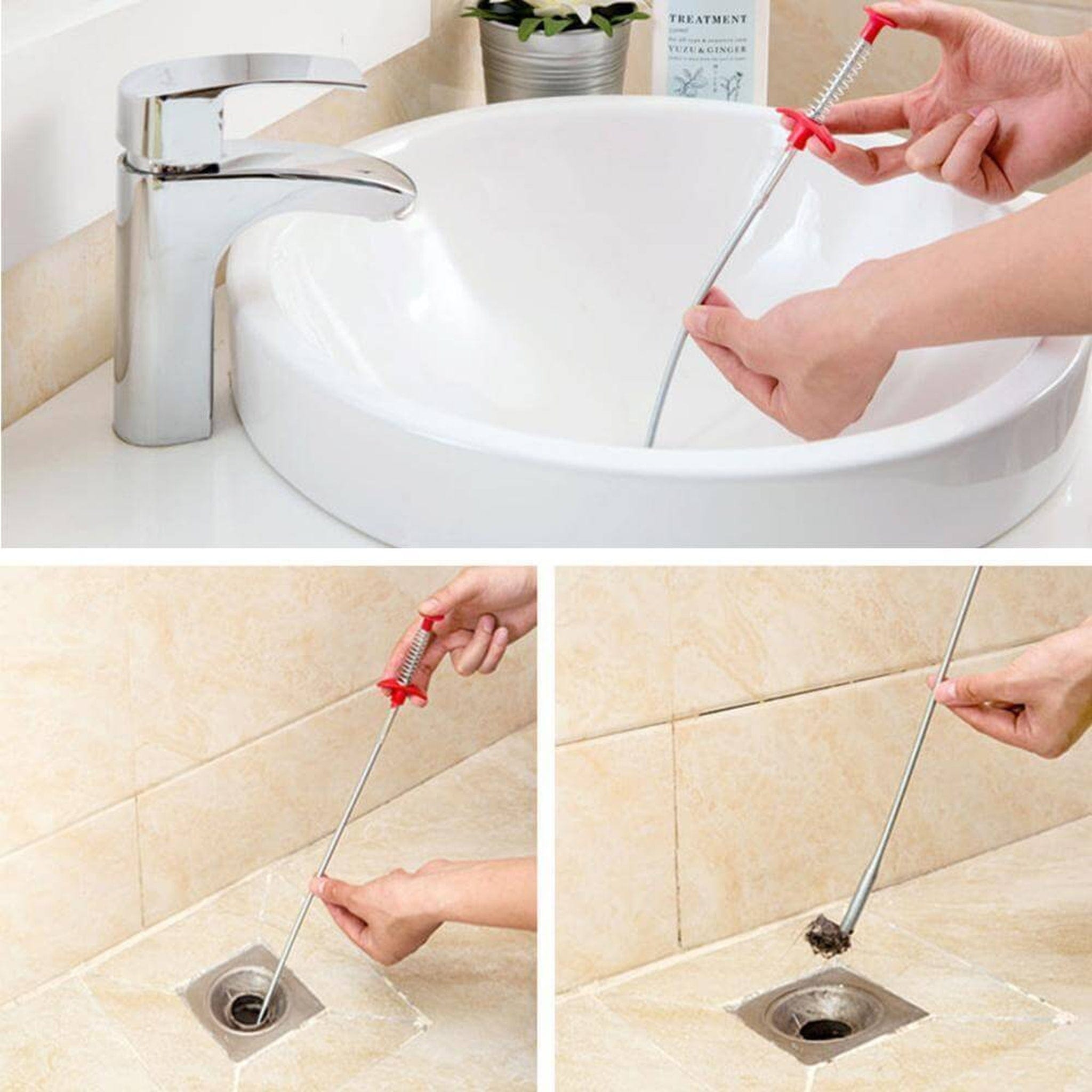 Sewer cleaning hook & No Need For Chemicals Zaavio®