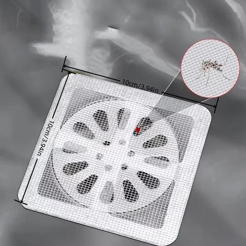 Shower Drain Hair Catcher Mesh Stickers Pack of 5 🔥Shower Drain Hair Catcher Mesh Stickers Zaavio®