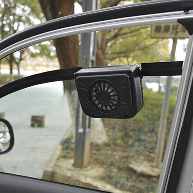 Solar Car Window Exhaust Fan - Image 3