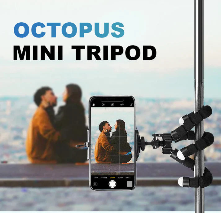 Octopixo™ Flexible Mini Octopus Tripod