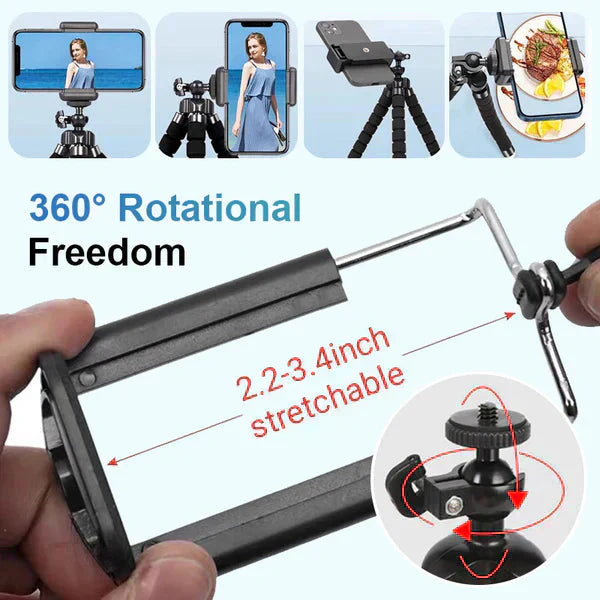 Octopixo™ Flexible Mini Octopus Tripod