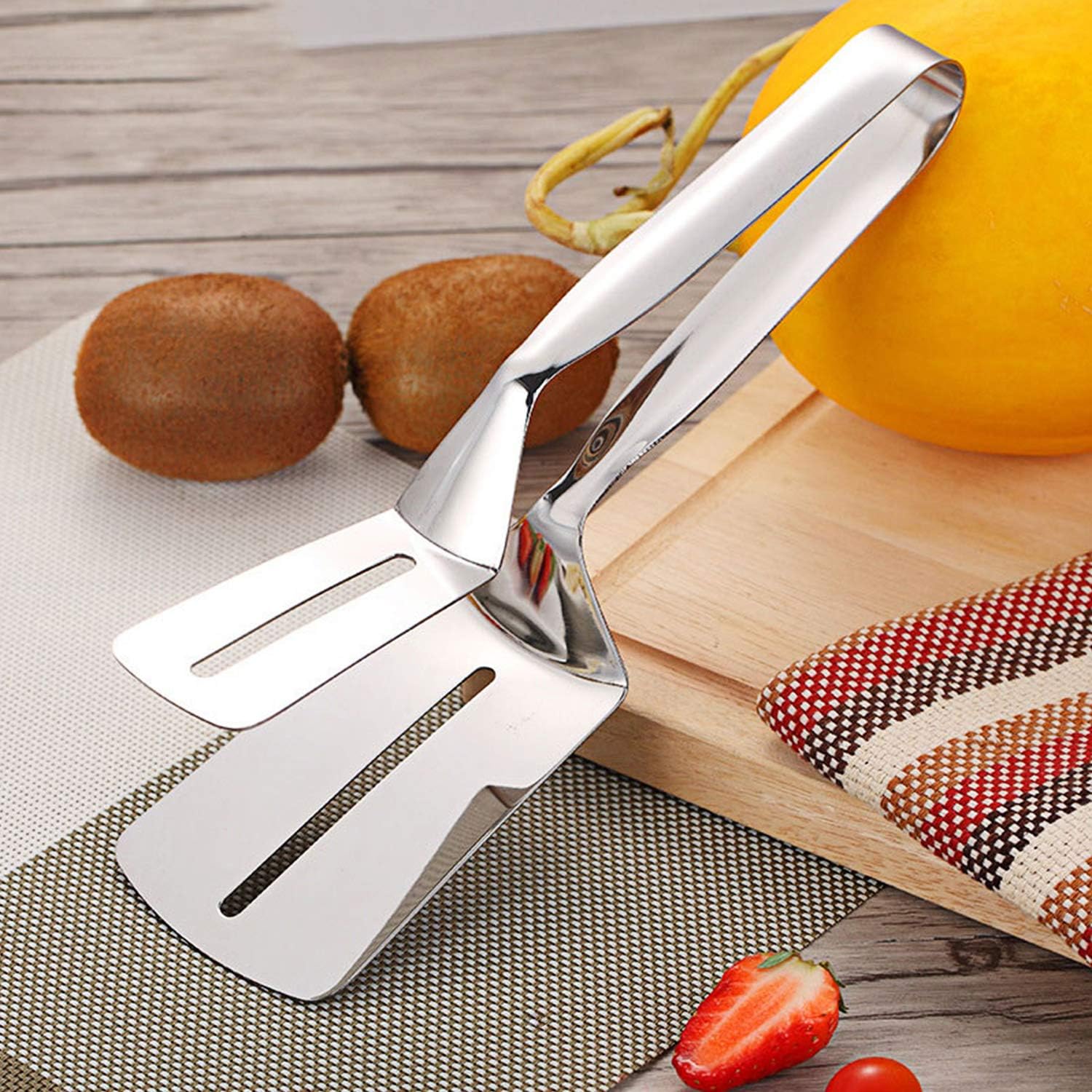 Stainless Steel Food Tongs Barbeque Clamps Kitchen Clamps - Snapzer™️ Stainless Steel Barbecue Clamp Zaavio®️
