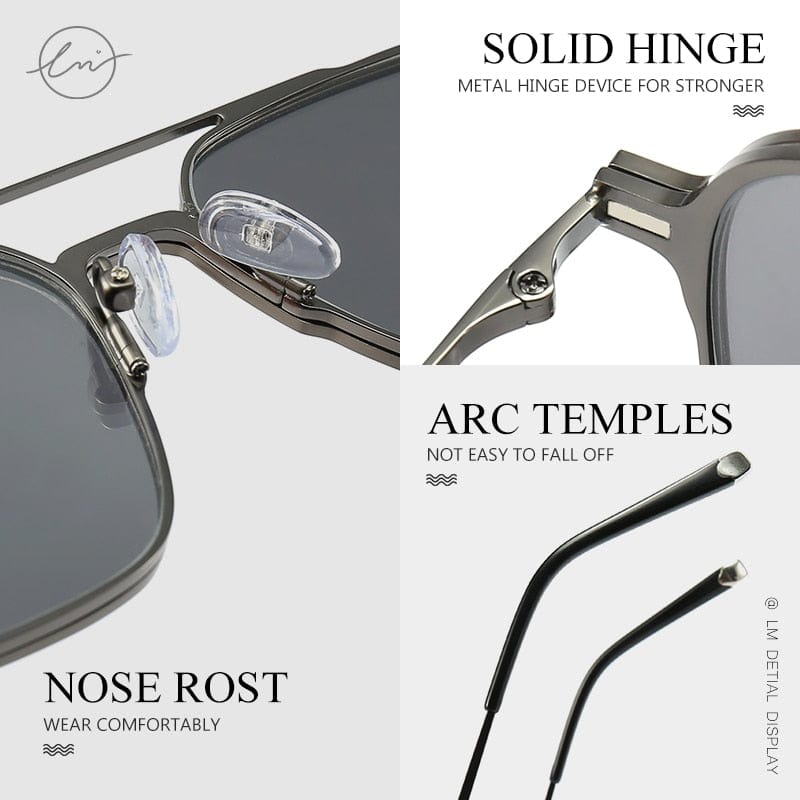 Sunglasses For Men Polarised Magnetic Sunglasses Frame Night Glasses - 3-in-1 Magnetic Polarized Sunglasses - 3-in-1 Magnetic Polarized Sunglasses