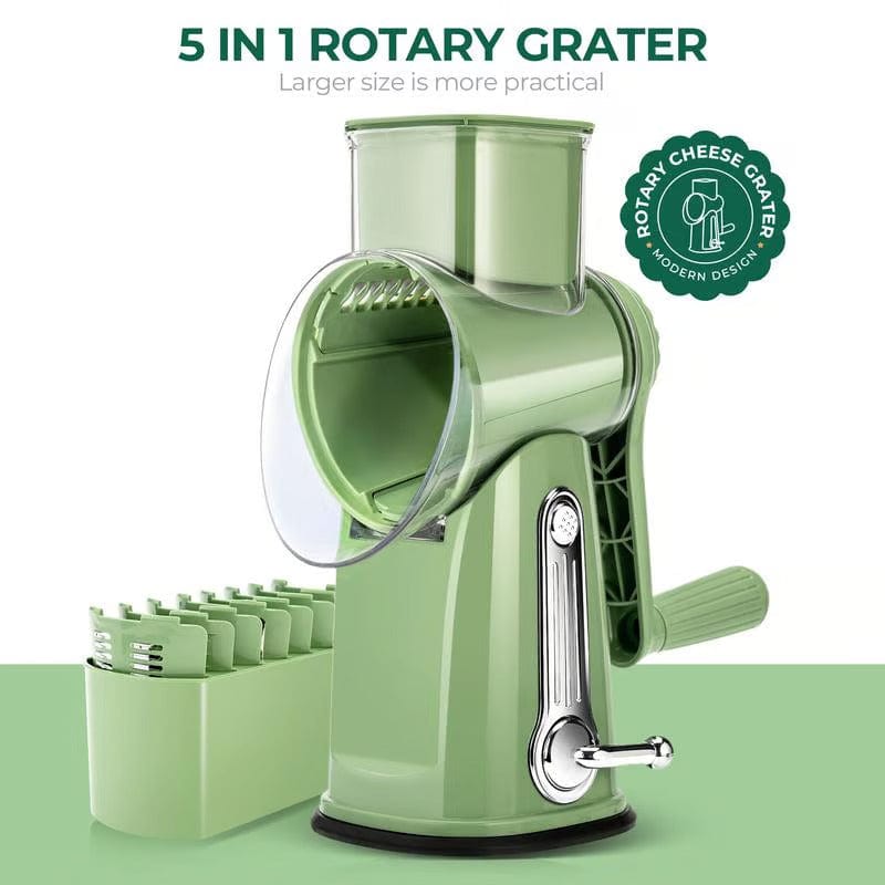 Swizie™ | Rotary Vegetable Slicer Carrot Spiralizer Salad Cutter Graters Swizie™ Zaavio®️