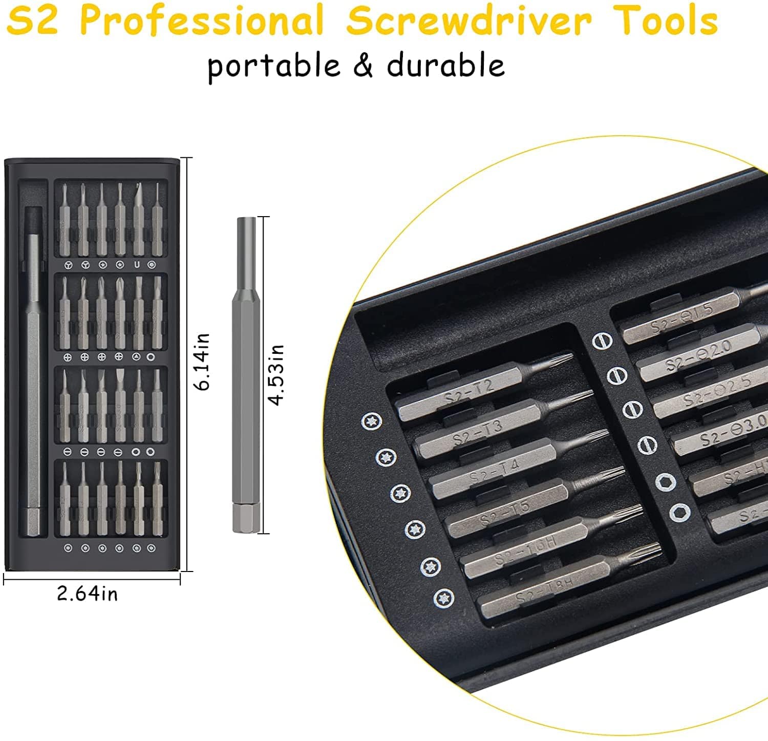 Tools 24 in 1 Portable Precision Screwdriver Set / Repairing Tool Kit (Copy) Zaavio®