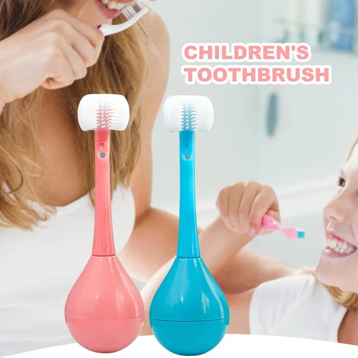 Tumbler Three-sided Children's Toothbrush FullSuch