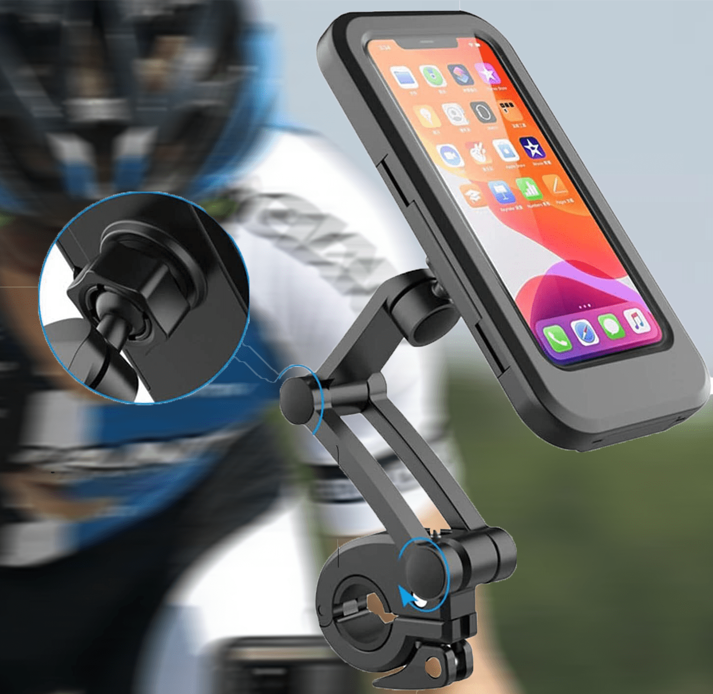 Mobile Holder For Bike Phone Holder On Bike Bicycle Mobile Holder