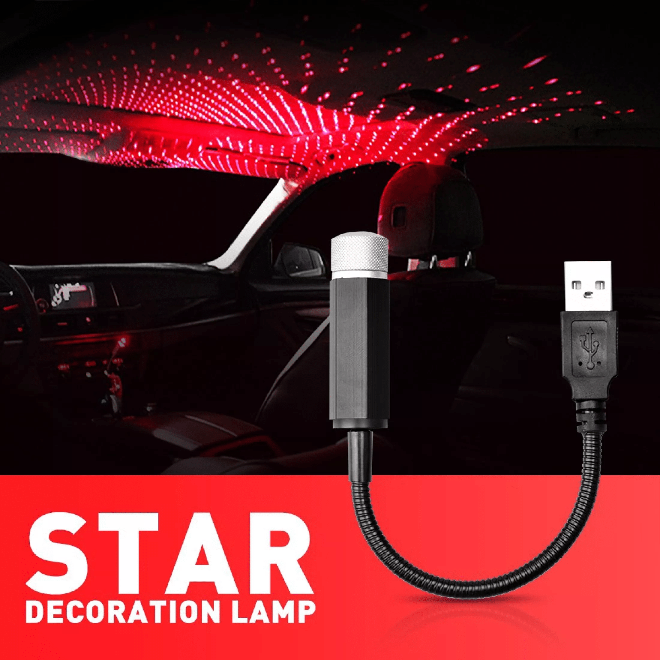 USB Laser Light Projector Mini Star Night Light Projector  - Stariox™ Stariox™ Zaavio®