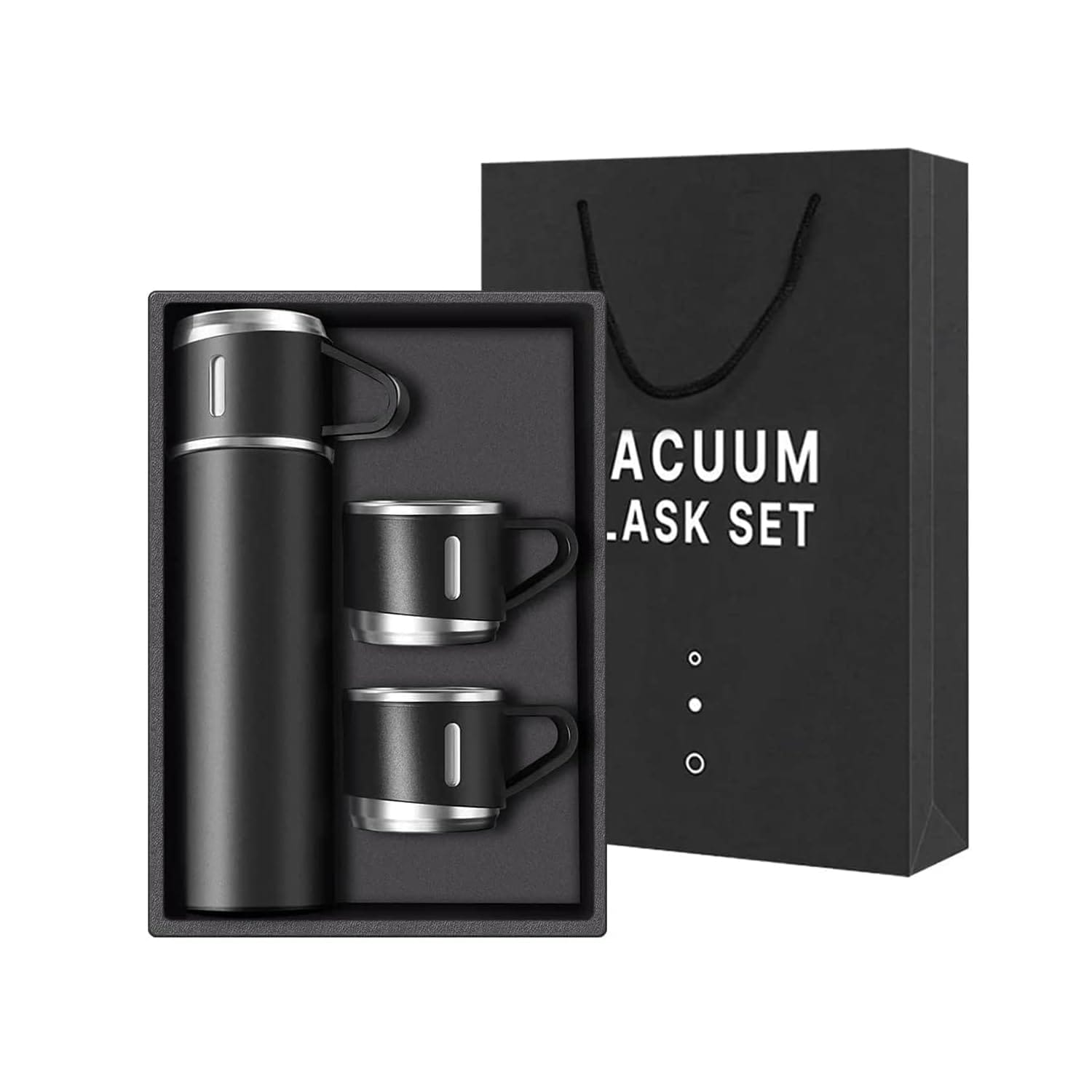 Vacuum Flask Cup Set Zaavio®