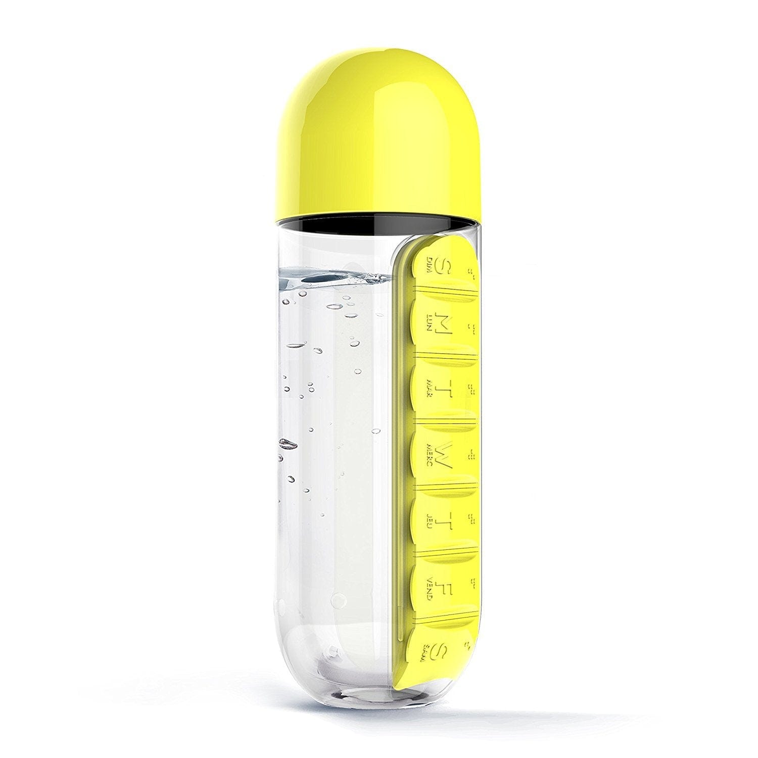 Water bottle Water Bottle Pill Box Organizer Zaavio®