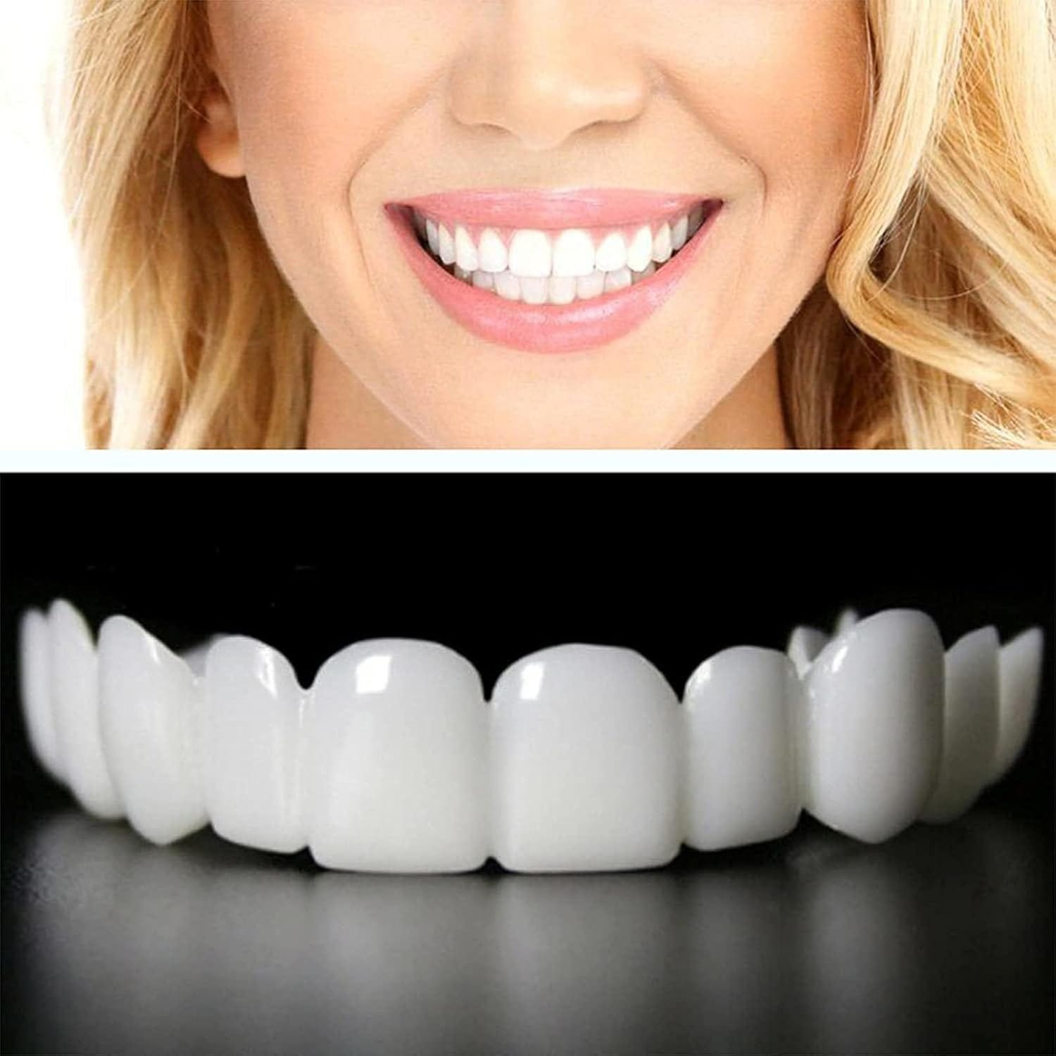 White Teeth Braces Clip On Veneer Teeth Perfect Dental Braces - Ezysmyl™️ tool Ezysmyl™️ Zaavio®