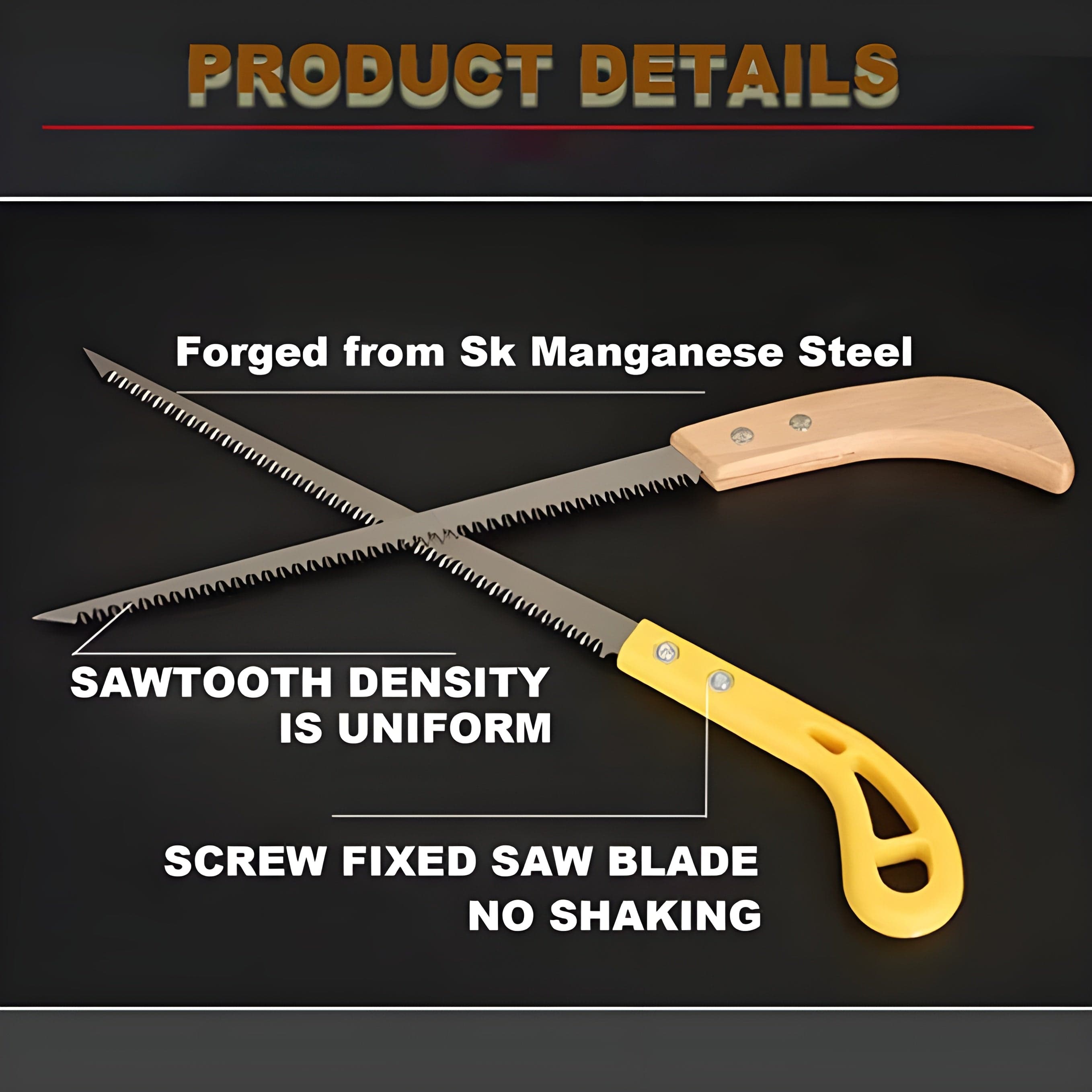 Wood Pruning Saw Zaavio®