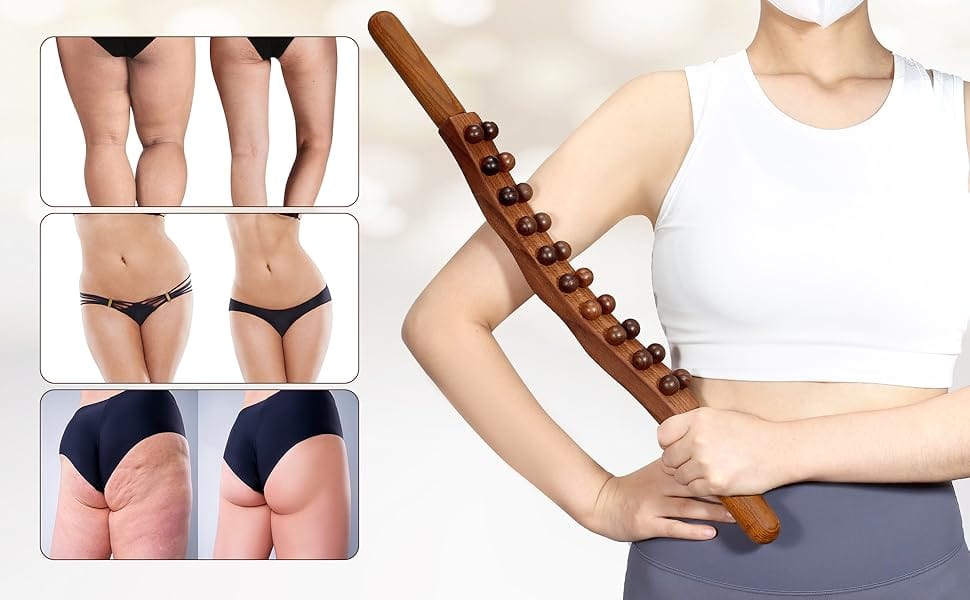 Wooden Massage Stick | Body Massager Full Body Massage Machine tools Wooden Massager Wooden Massage Stick Zaavio®