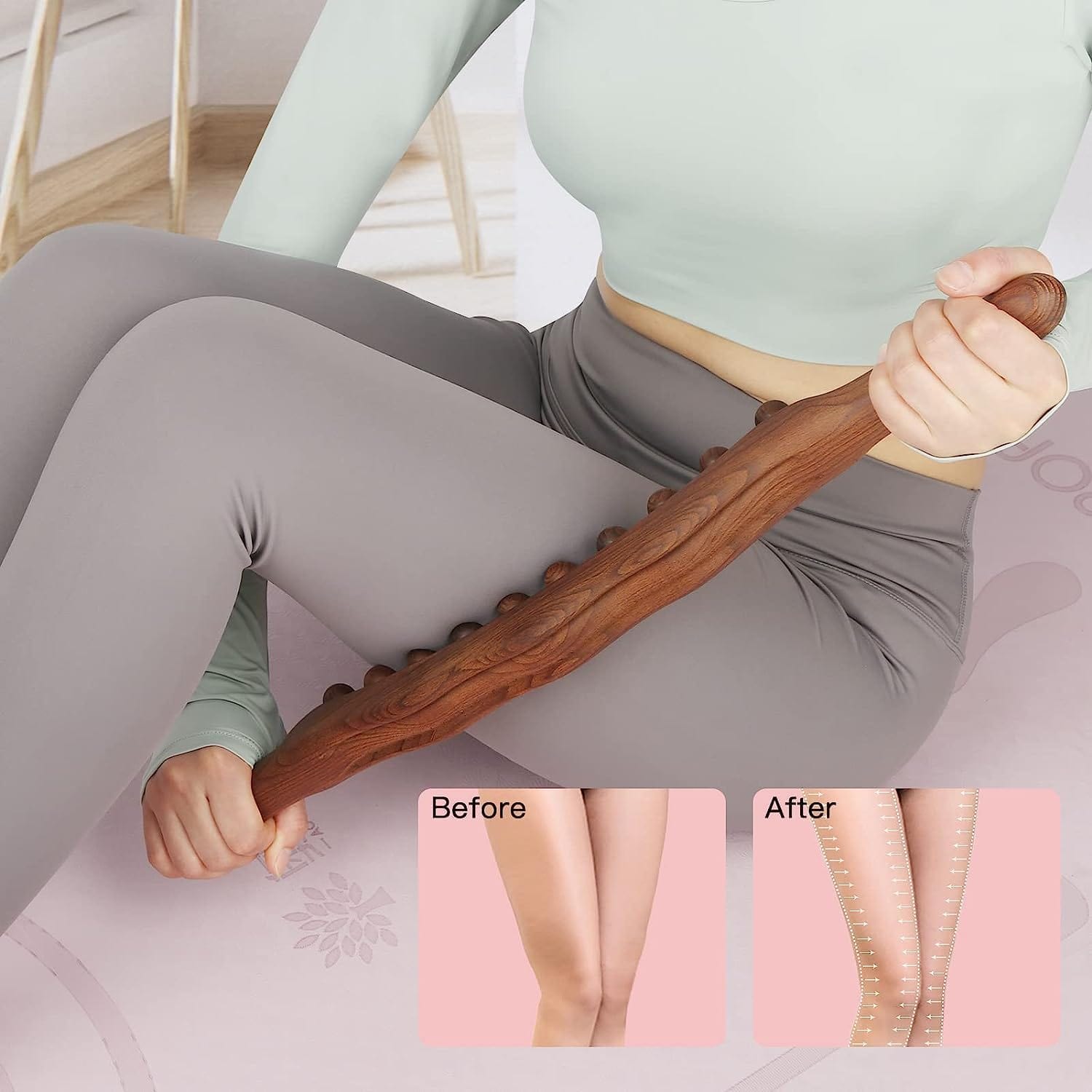 Wooden Massage Stick | Body Massager Full Body Massage Machine tools Wooden Massager Wooden Massage Stick Zaavio®