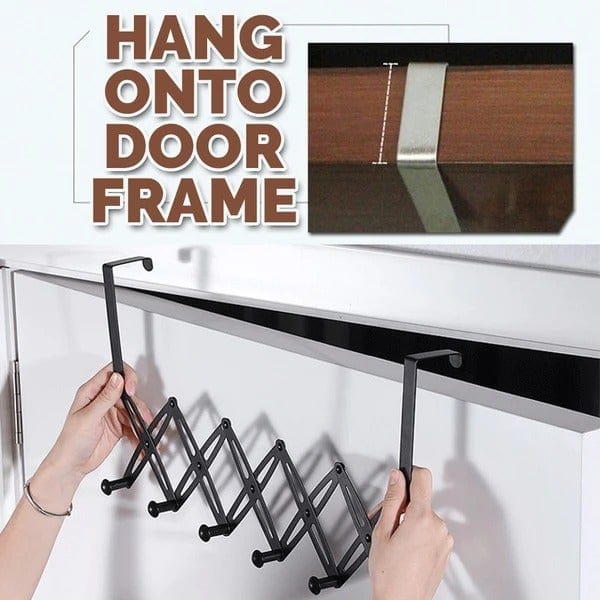 [ 6 Hook ] Stainless Steel Door Hanging Hanger Hook AlfaLife