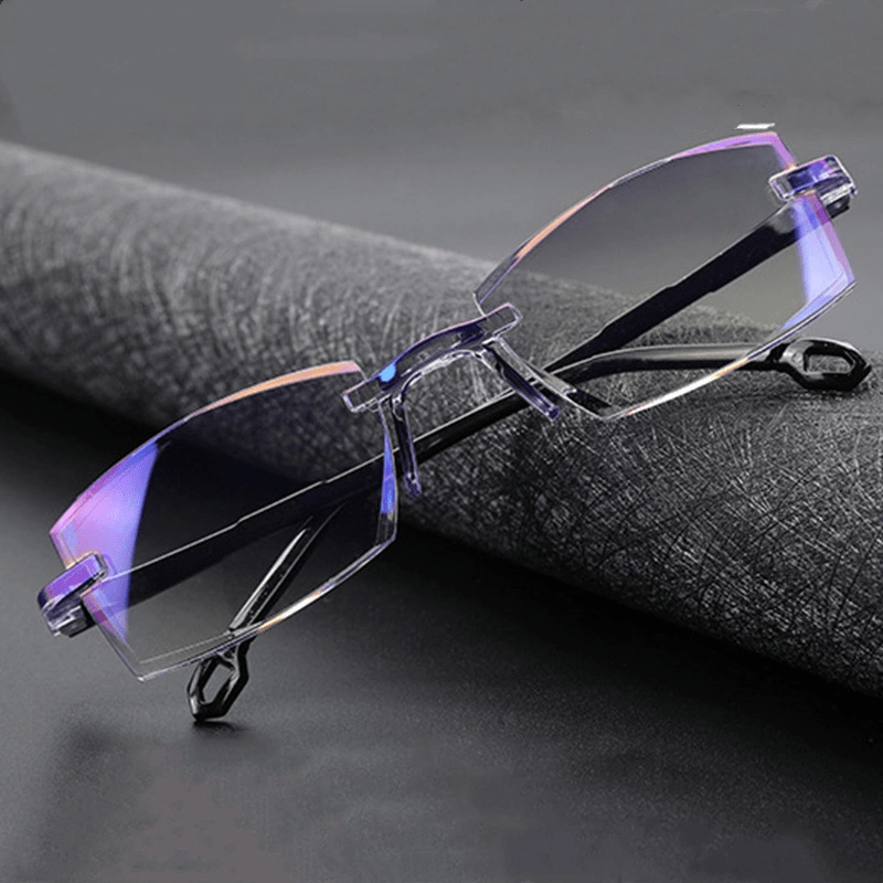 Anti Blue Light Glasses Distance Reading Multifocal Progressive - Glasses™️ Optixo™ Zaavio®