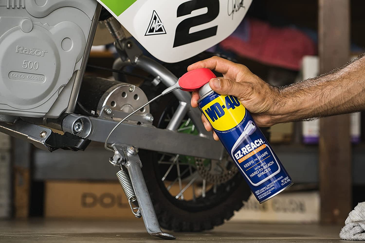 Anti rust clearance spray for metal