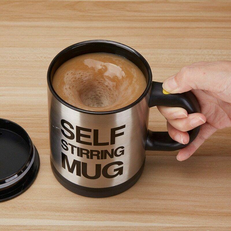 Auto Magnetic Mug Self Stirring Coffeee Travel Mug Anti Spill - Stirbit™ Stirbit™ Zaavio®