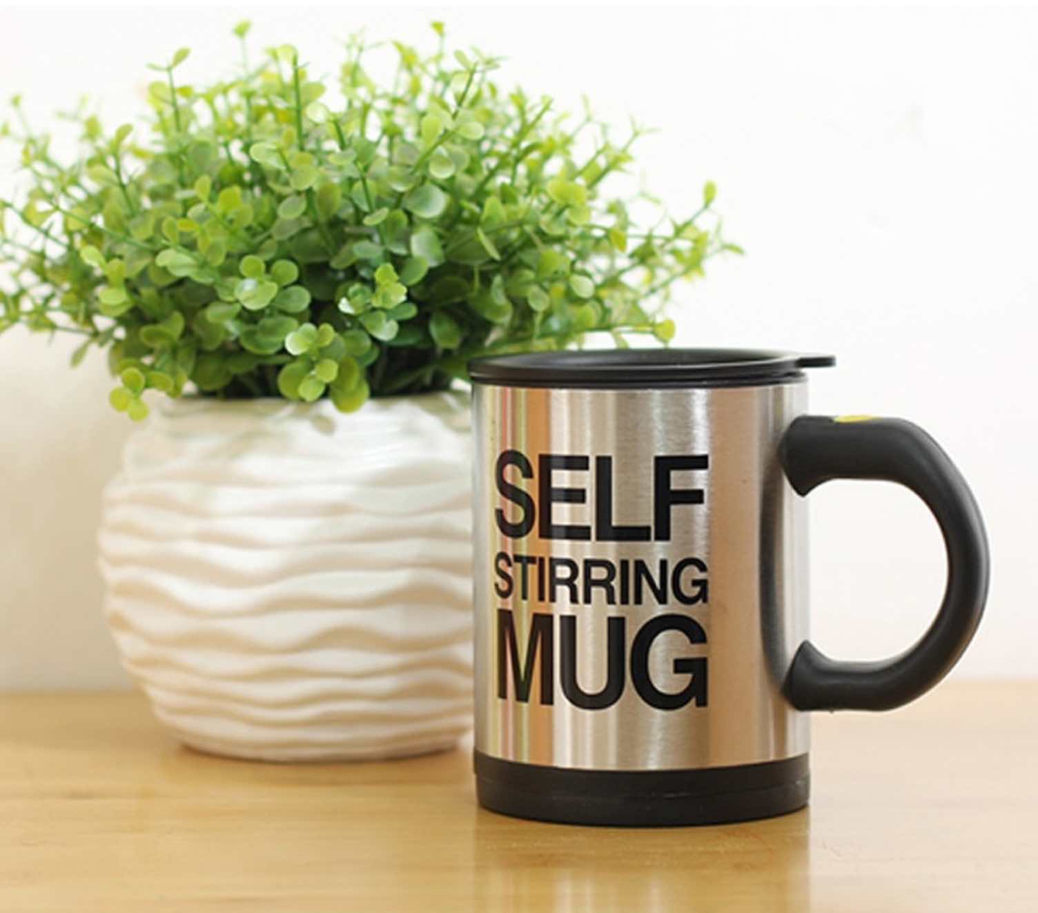 Auto Magnetic Mug Self Stirring Coffeee Travel Mug Anti Spill - Stirbit™ Stirbit™ Zaavio®