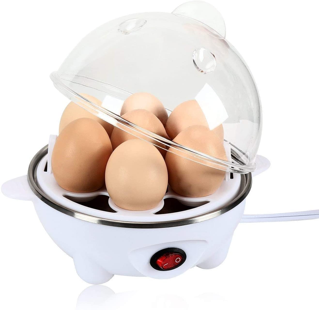 Automatic Egg Boiler and Vegetable Steamer Electric Food Boiler - Quikboil™ Quikboil™ Zaavio®