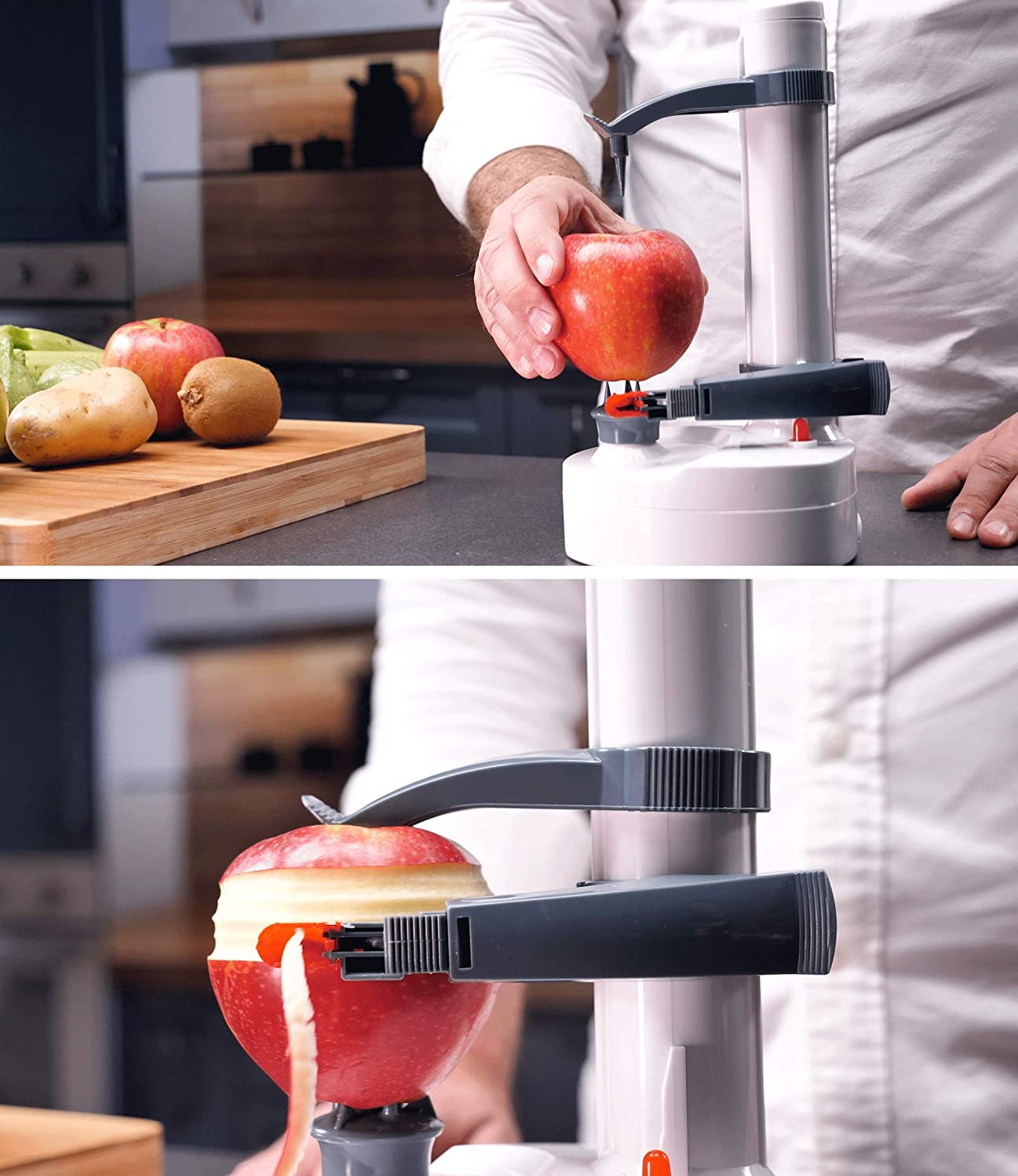 Electric Fruit Vegetable Peeling Machine Automatic Peeler Kitchen