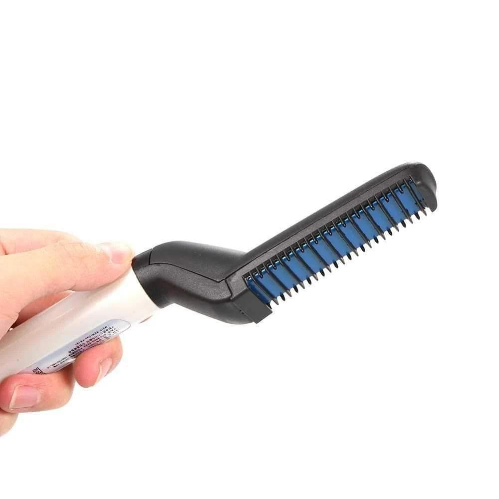 Beard Straightener Comb Men Hair Straightening Electric Tool - Smoothix™ beard straightner Smoothix™ Zaavio®