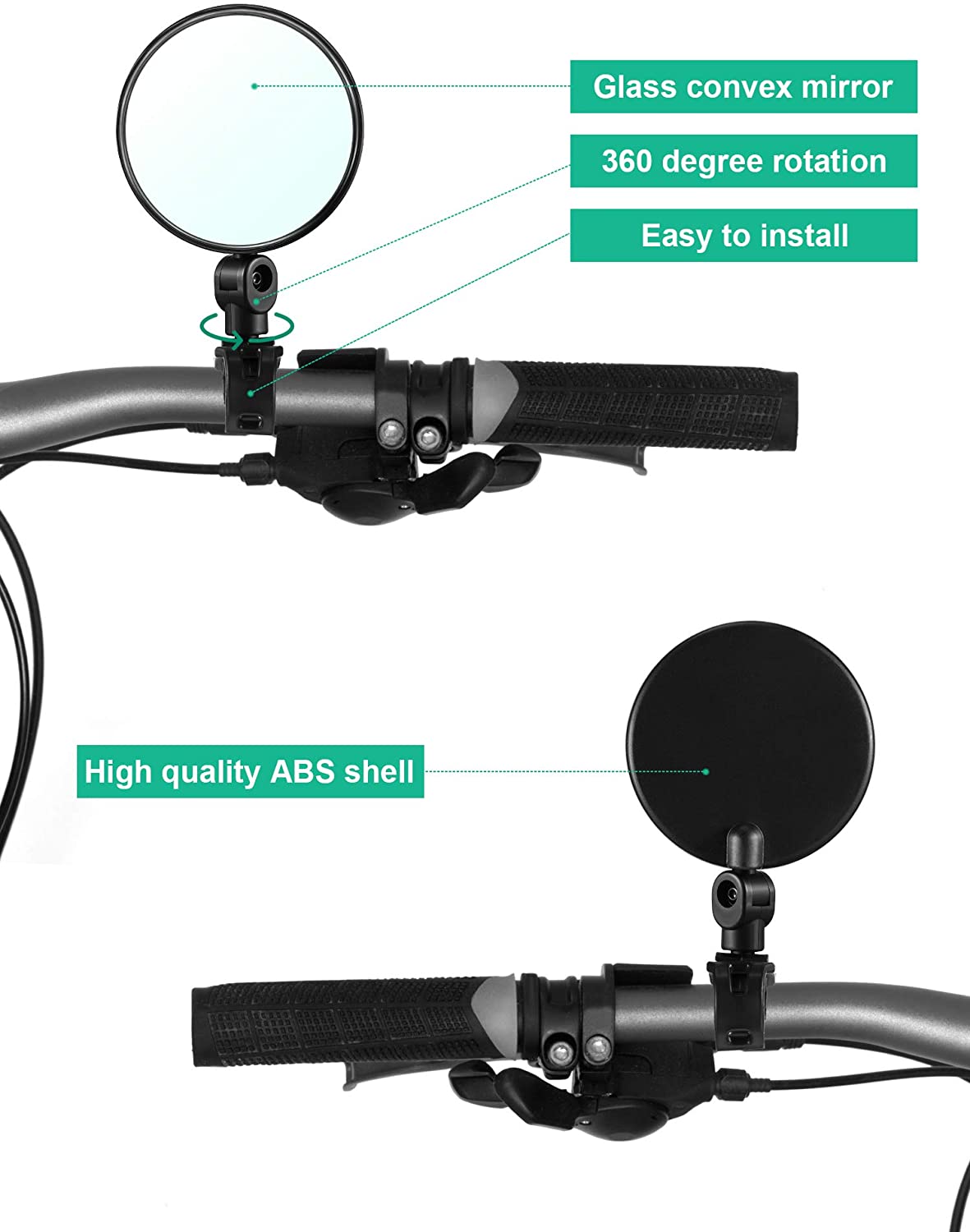 Small side mirror sales for bike