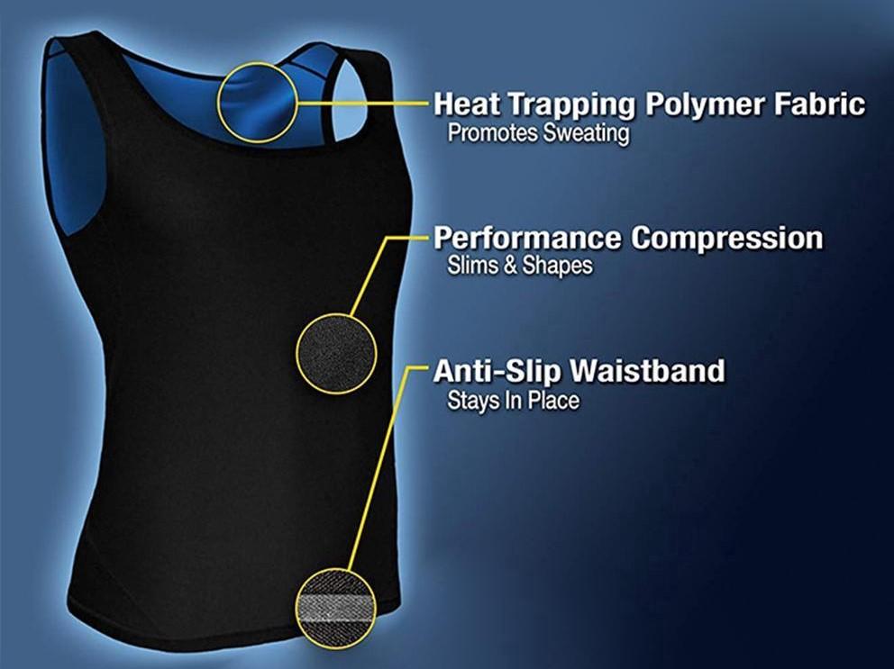 Body Sweat Shaper Hot Sweat Slimming Shaper Belt - Slimize™ Modeladores Slimize™ Zaavio®