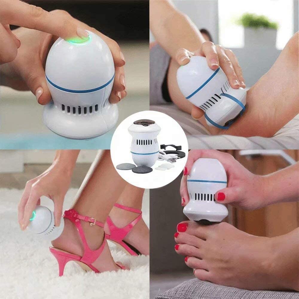 Callus Remover Shaver Tool Electric Foot File Sander Scrubber For Feet - Scalli™ Squeegees Scalli™ Zaavio®