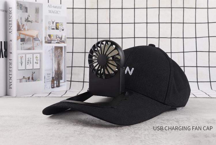 Cap with Fan Attached Electric Fan Hat - Coolixo™ Coolixo™ Zaavio®