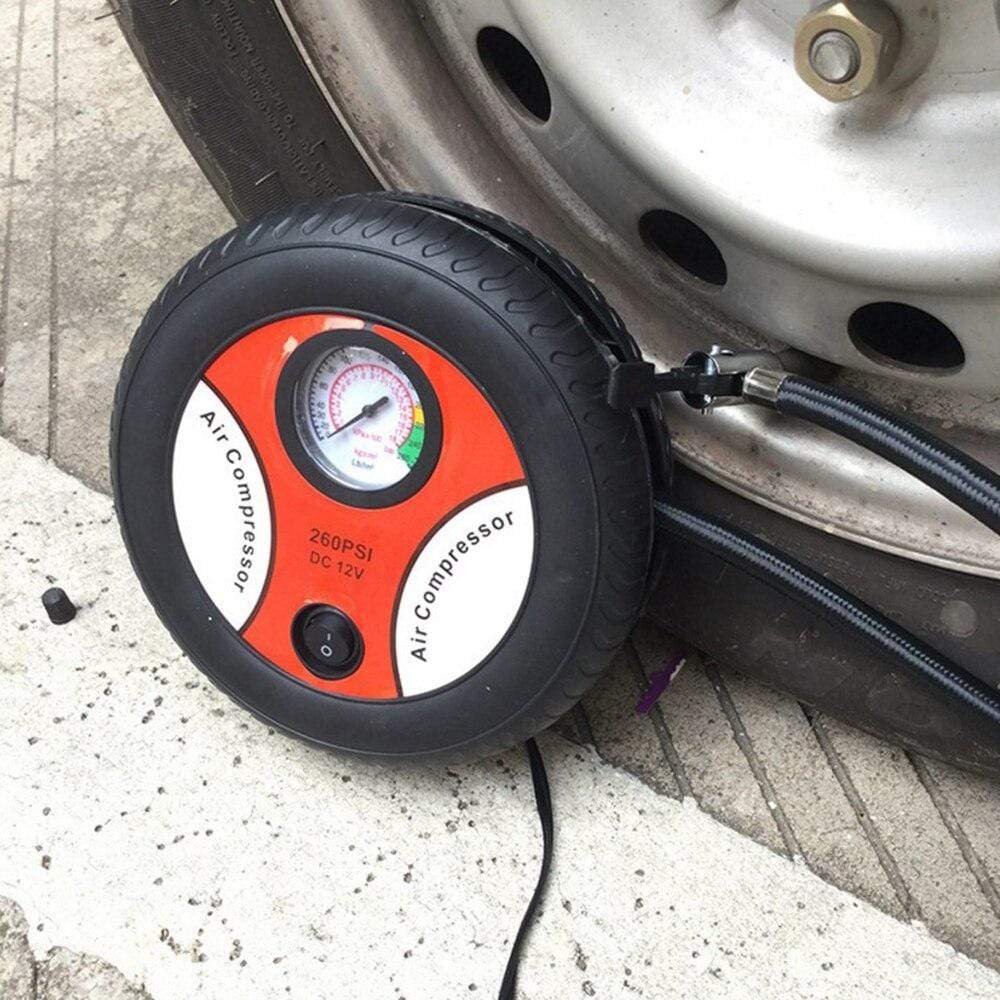 Car Air Pump Tyre Inflator Portable Air Compressure for Bike Cycle - Airzox™