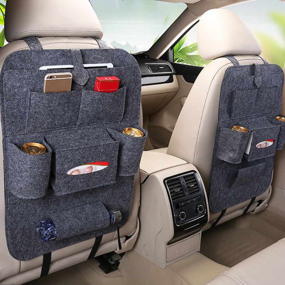Car Back Seat Organizer Car Storage Hanging Seat - Seatidy™ Almacenar y ordenar Grey Seatidy™ Zaavio®