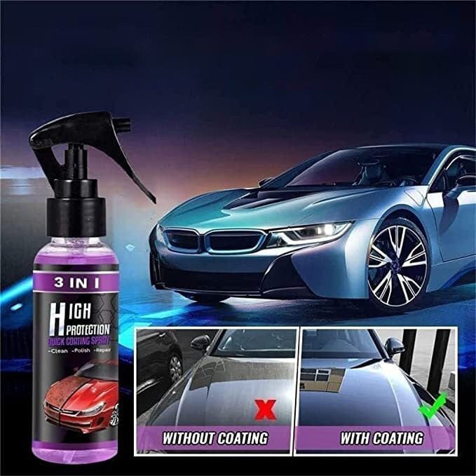 3 In 1 Quick Coating Spray High Protection Car Shield Coating Car
