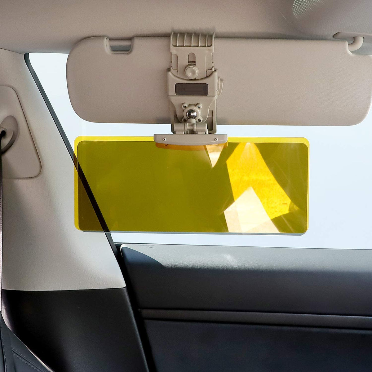 Car Sun Visor Windshield Mirror Protector Anti Glare - Claritix™