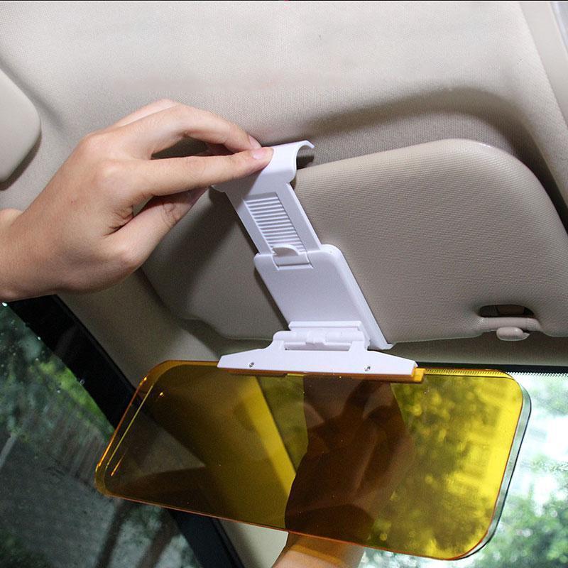 Car Sun Visor Windshield Mirror Protector Anti Glare - Claritix™